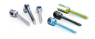 Schrauben zur Wirbelsäulenchirurgie bei Kröner Medizintechnik